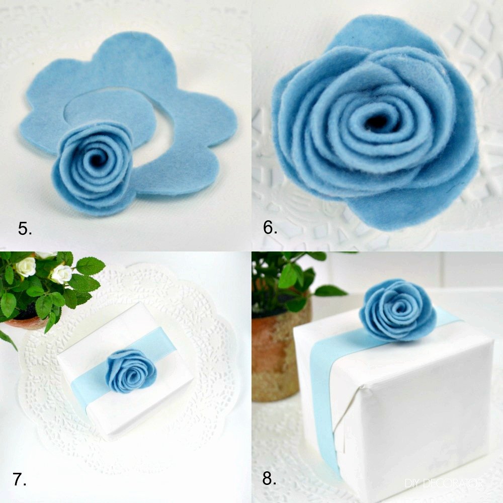 Felt Rose Pattern Beautiful How to Make A Felt Rose Diy Decorator