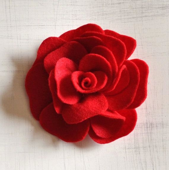 Felt Rose Pattern New E Pattern Rose Felt Pdf Pattern Tutorial How to Epattern