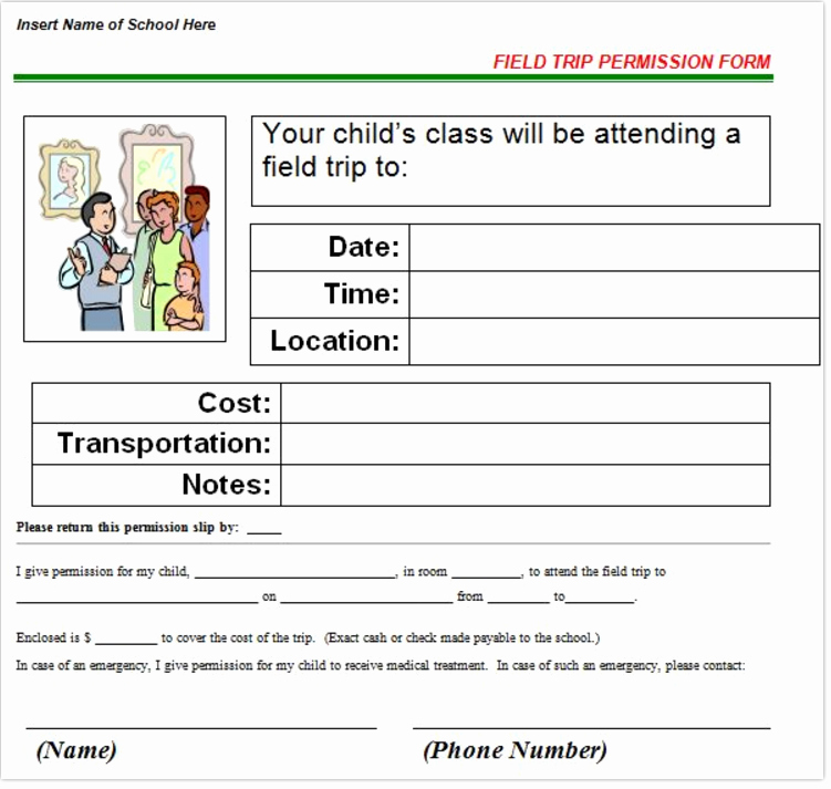 Field Trip Letter Template Beautiful Need to Create A Permission Slip or Field Trip Letter Try