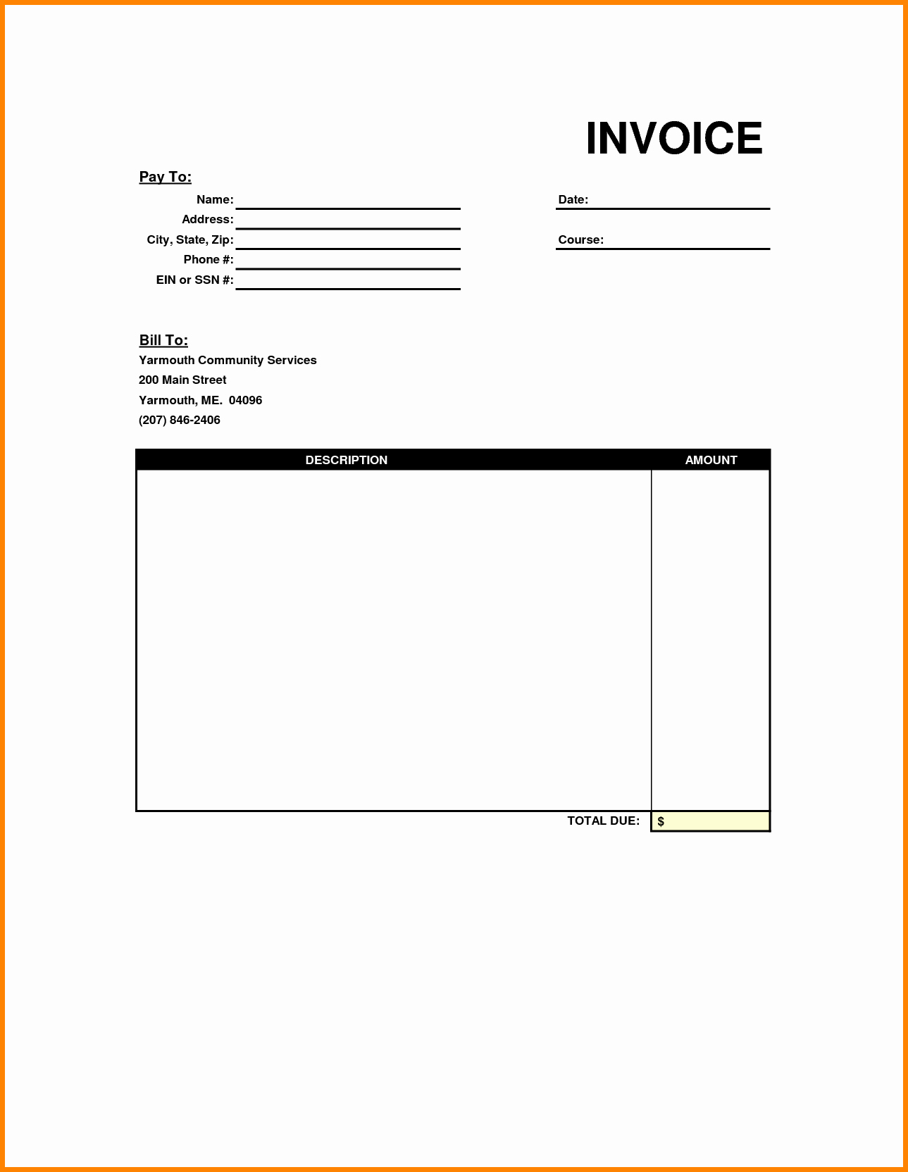 Fillable Invoice Template Word Beautiful Invoice Template Pdf