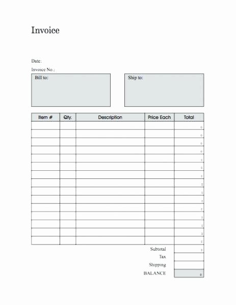 Fillable Invoice Template Word Best Of Free Fillable Invoice Template Here S why You Should Ah