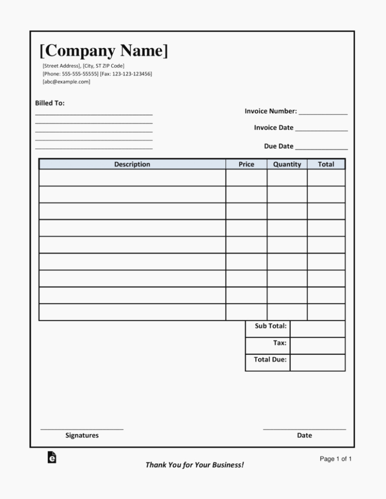 Fillable Invoice Template Word Elegant the Ultimate Revelation