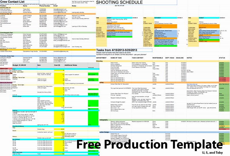 Film Schedule Template Best Of Getting Chaplin’s Crew to Her – In A World Of