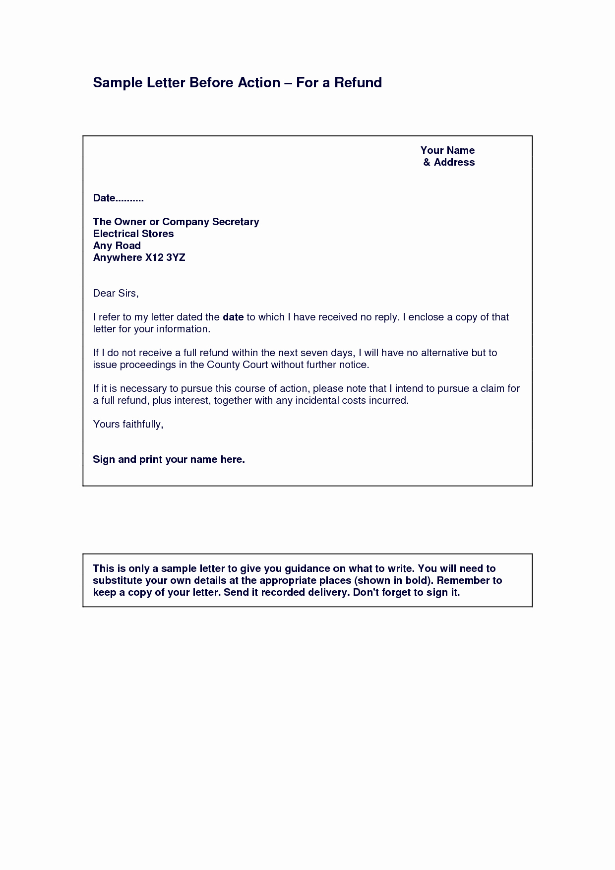 Final Notice Letter before Legal Action Luxury Best S Of Collection Letter before Legal Action