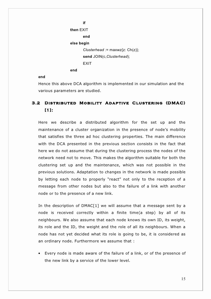 Final Project Report Sample Inspirational Final Project Report format