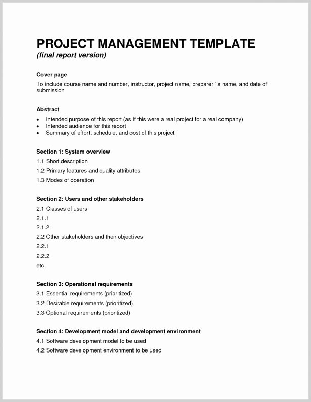 Final Project Report Sample New 9 Sample Project Pletion Reports Pdf Excel Word