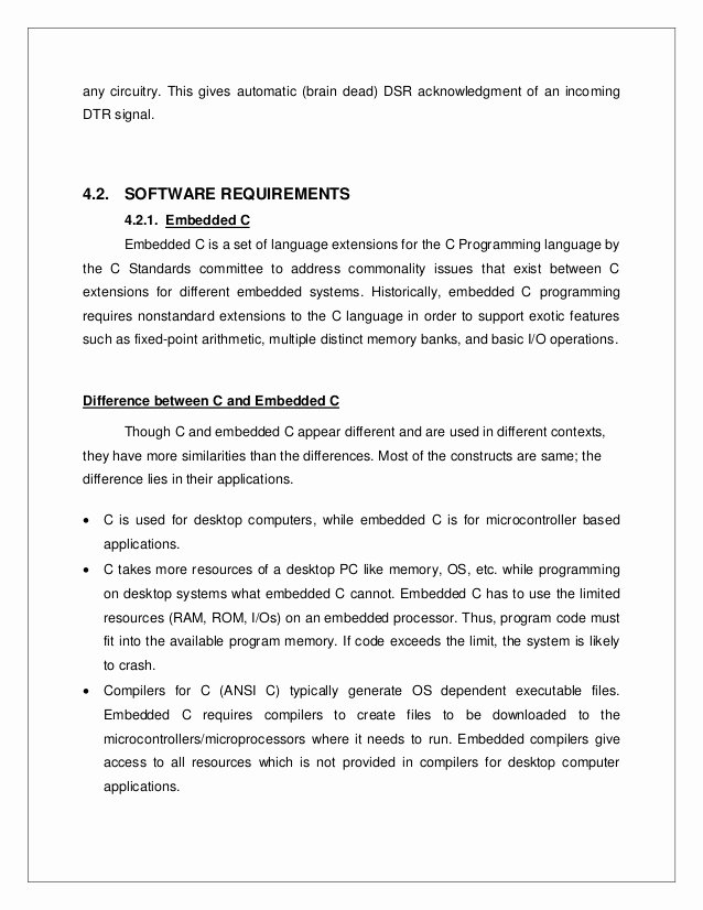 Final Project Report Sample Unique Gsm Based E Notice Board Final Year Project Report