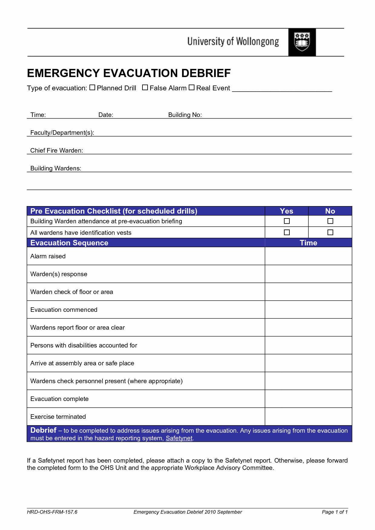 Fire Drill Report Sample Beautiful Best S Of Emergency Evacuation Drill Report Sample