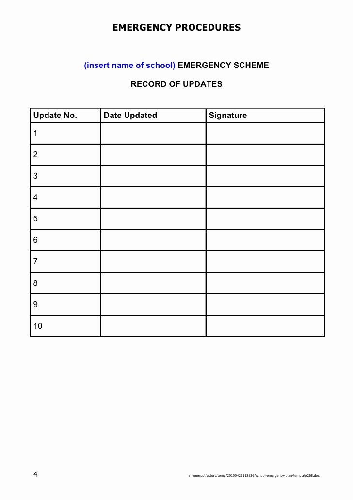 Fire Drill Report Template Awesome 28 Of Safety Evacuation Drill Template