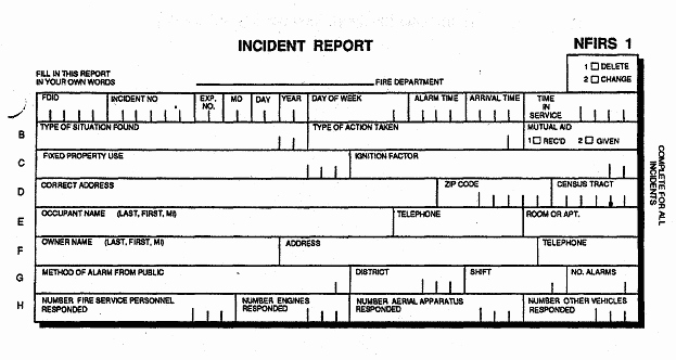 Fire Report Template Awesome Fhwa Traffic Incident Management Program Incident
