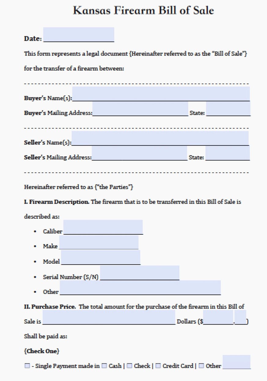 Firearm Bill Of Sale Word Doc Lovely 15 top Risks attending