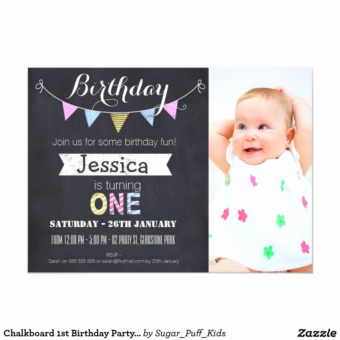 First Birthday Invitation Template Free Elegant 1st Birthday Invitation Template Free Printable