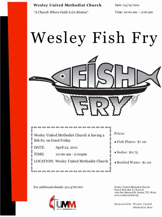 Fish Fry Flyer Template Inspirational Other Printable Gallery Category Page 247