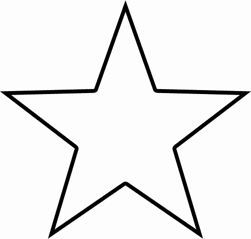 Flag Star Stencil Fresh Texas Star Outline Star Outline Shape