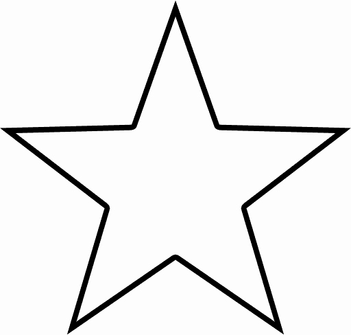 Flag Star Stencil Fresh Texas Star Outline Star Outline Shape