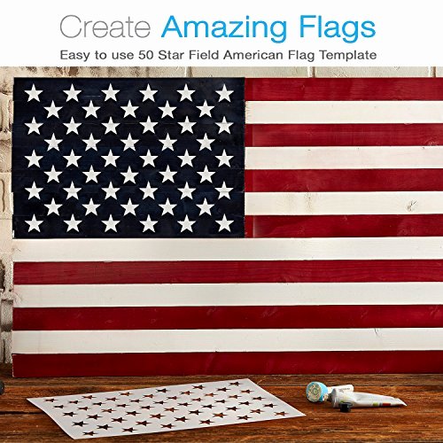 Flag Star Stencil New U Create American Flag 50 Star Stencil for Painting On