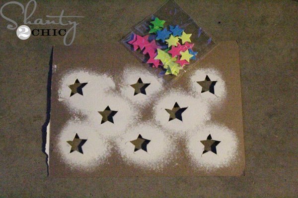 Flag Star Stencil New Wood Pallet Art American Flag Shanty 2 Chic