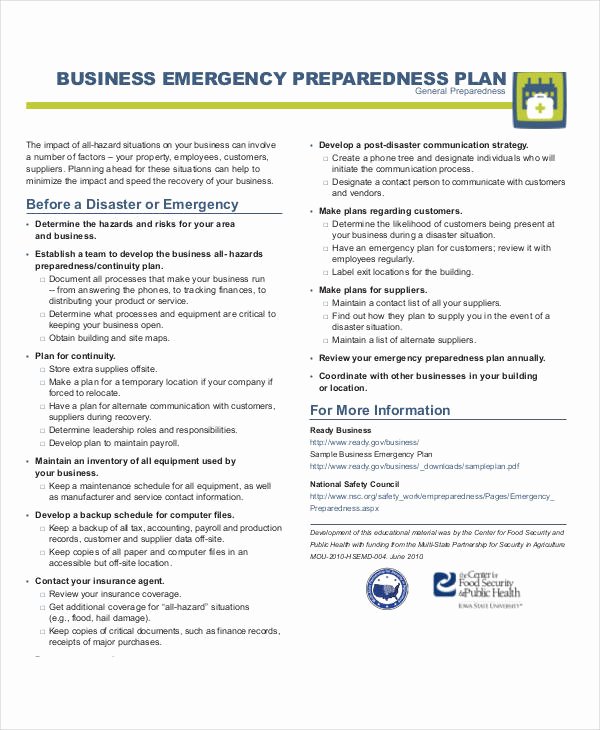 Flood Emergency Response Plan Template Beautiful 29 Emergency Plan Examples Word Google Docs Apple