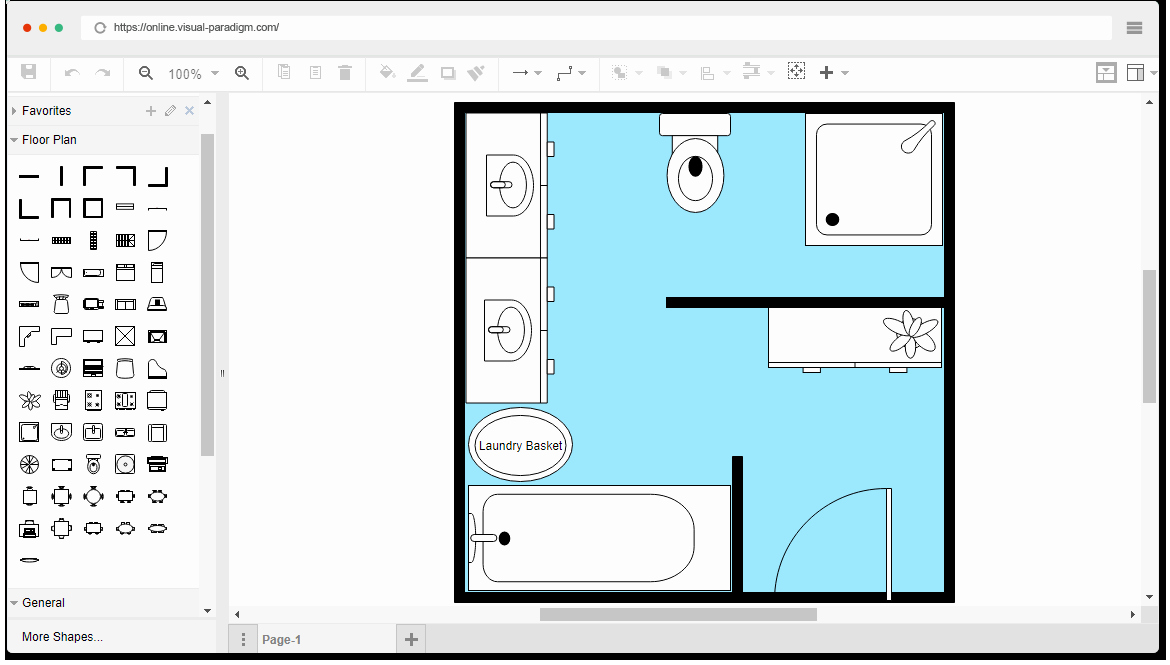 Floor Plan Templates Free Unique Free Bathroom Floor Plan Template