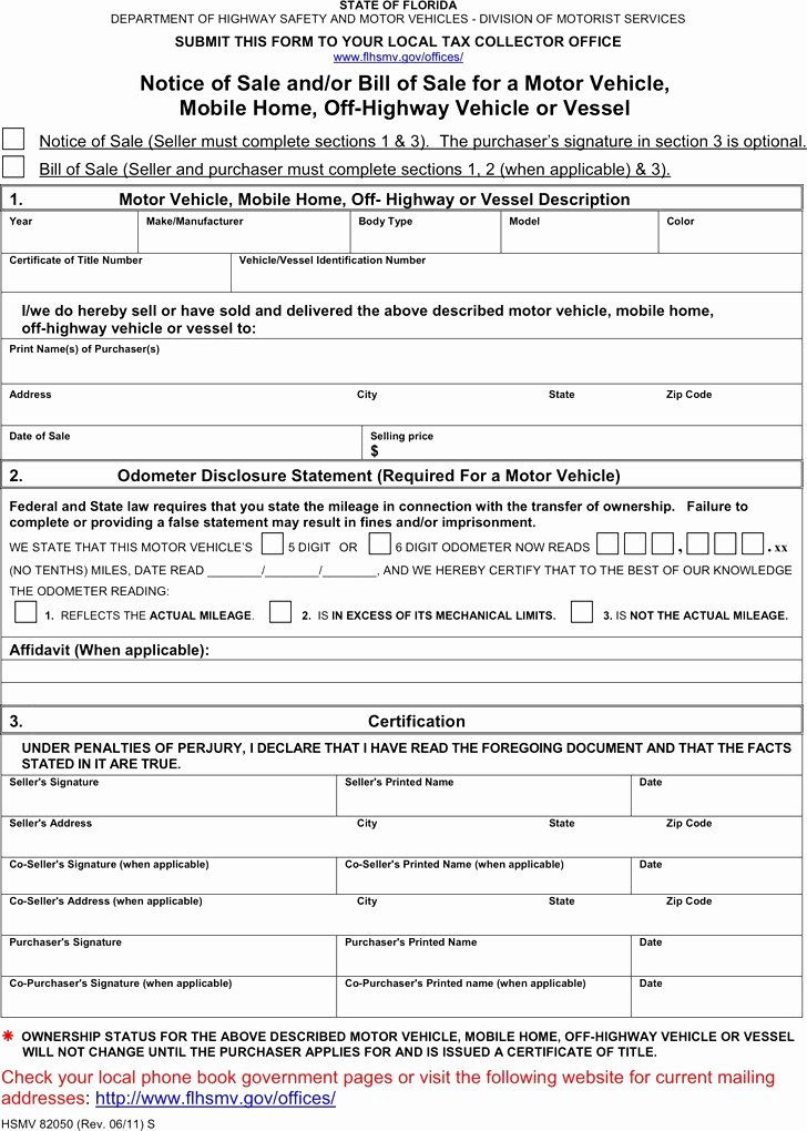 Florida Firearm Bill Of Sale Unique 15 Florida Gun Bill Of Sale