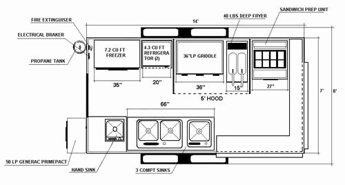 Food Truck Layout Template Luxury 17 Best Images About Mobile Catering On Pinterest