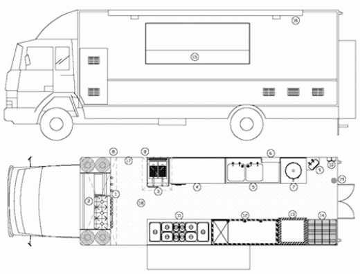 Food Truck Layout Template New Food Truck Layout Template