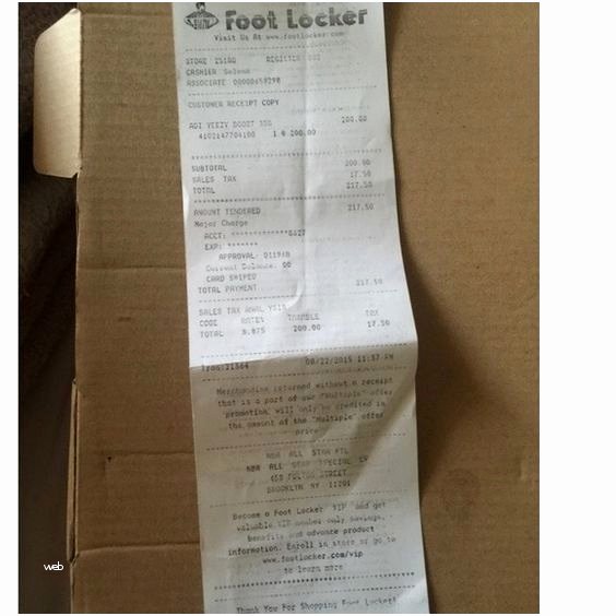 Foot Locker Receipt Template Lovely Foot Locker Receipt Template Best Restaurant Receipts