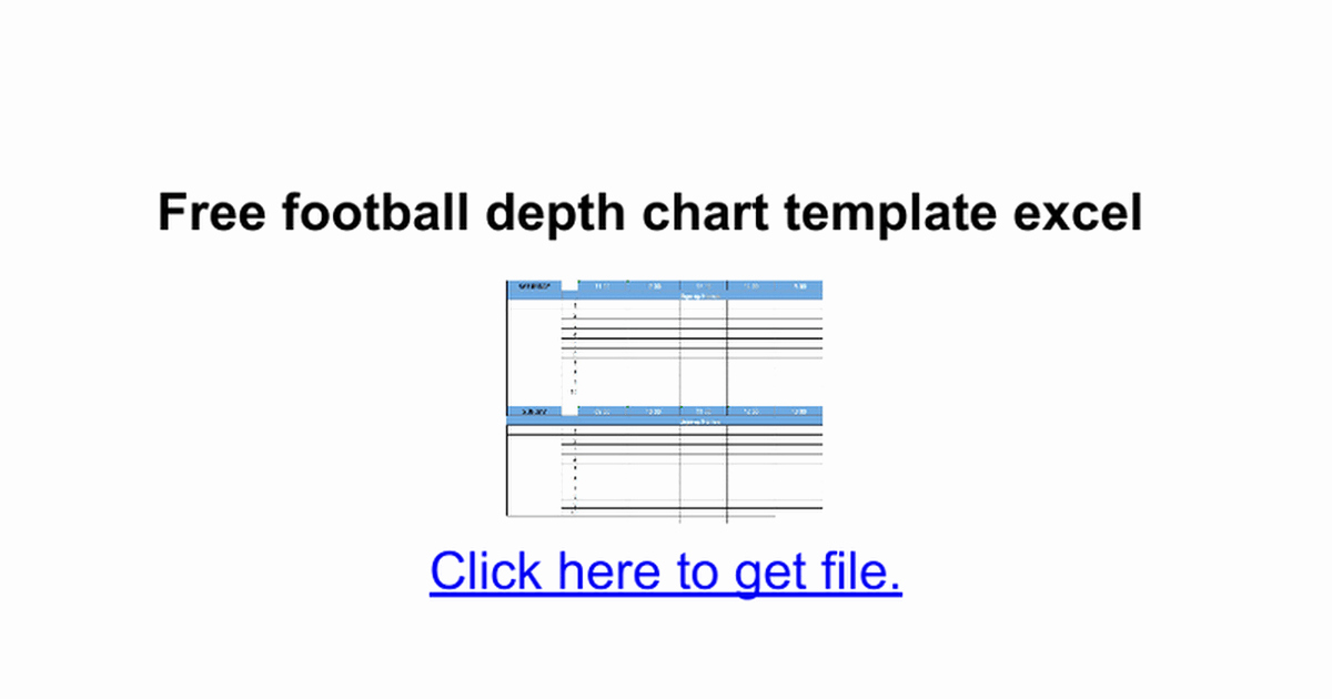 Football Depth Chart Template Excel format Beautiful Baseball Depth Chart Template – Invigo