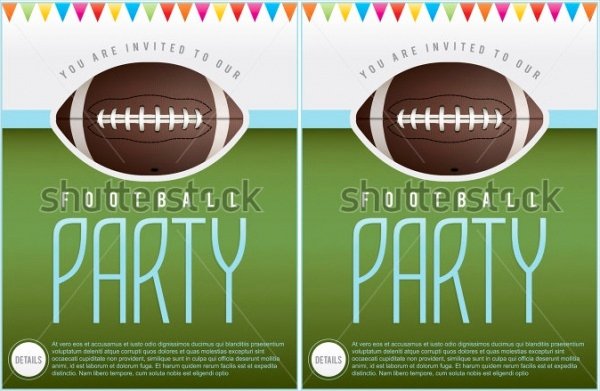 Football Party Invitation Template Fresh 21 Football Invitation Designs Psd Vector Eps Jpg