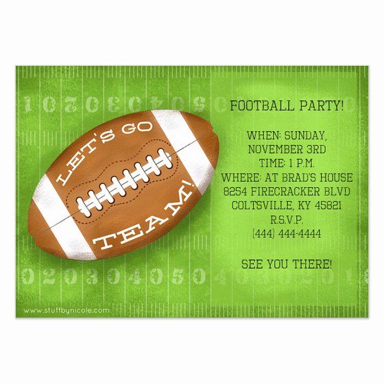 Football Party Invitation Template Luxury Football Invitation Template Invitation Template