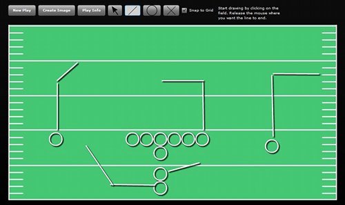 Football Play Template Inspirational Football Playbook Line