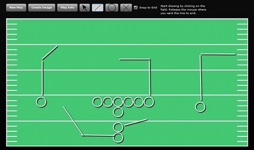 Football Play Template Inspirational Football Playbook Line