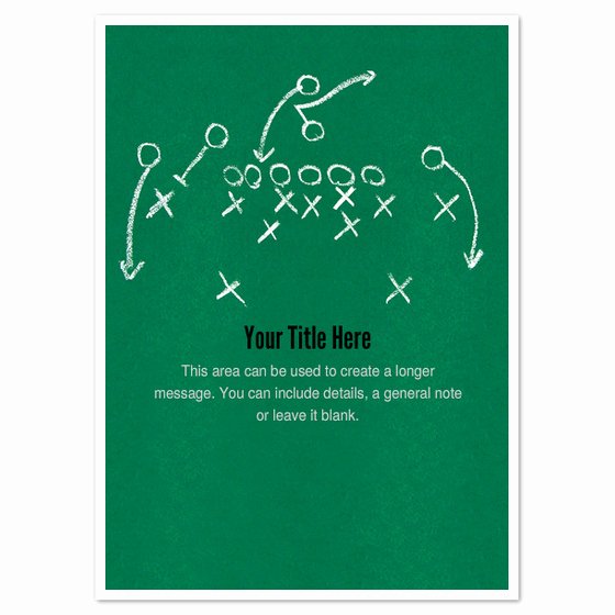 Football Play Template Printable Best Of Football Play Invitations &amp; Cards On Pingg