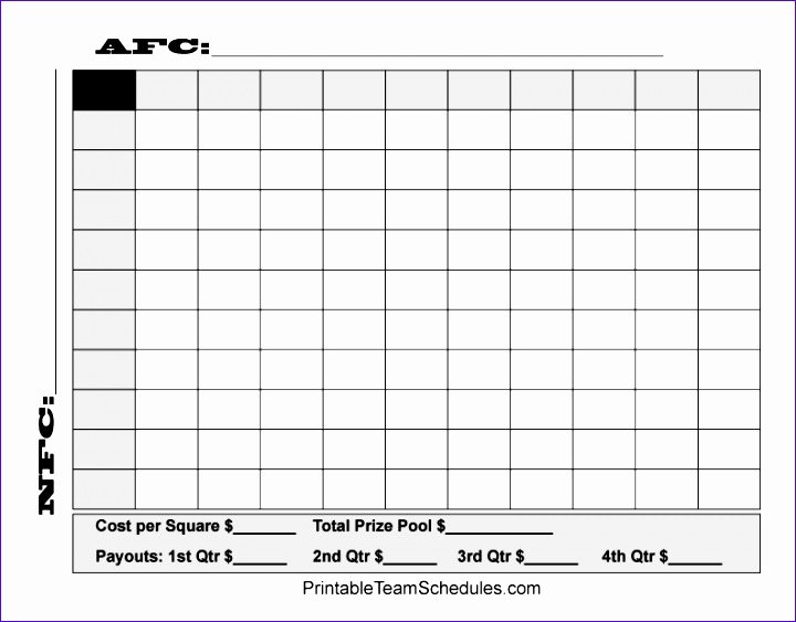 Football Pool Sheets Excel Inspirational 12 Football Squares Template Excel Exceltemplates