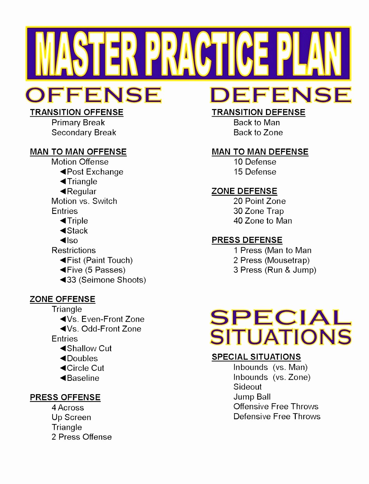 Football Practice Plan Template Excel Awesome 12 Youth Football Practice Plans Templates byooy