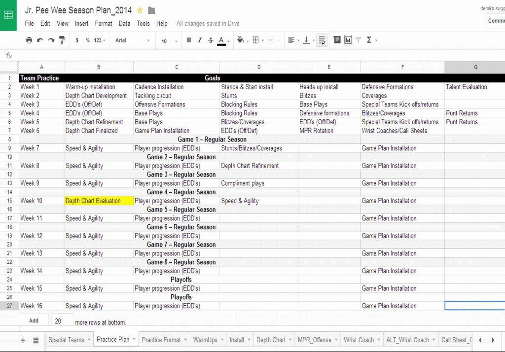 Football Practice Template Unique 2 Youth Football Line Youth Football Line