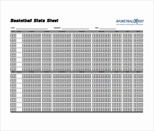 Football Stat Sheet Template Excel Unique Stat Sheet Template 7 Free Word Excel Pdf Documents