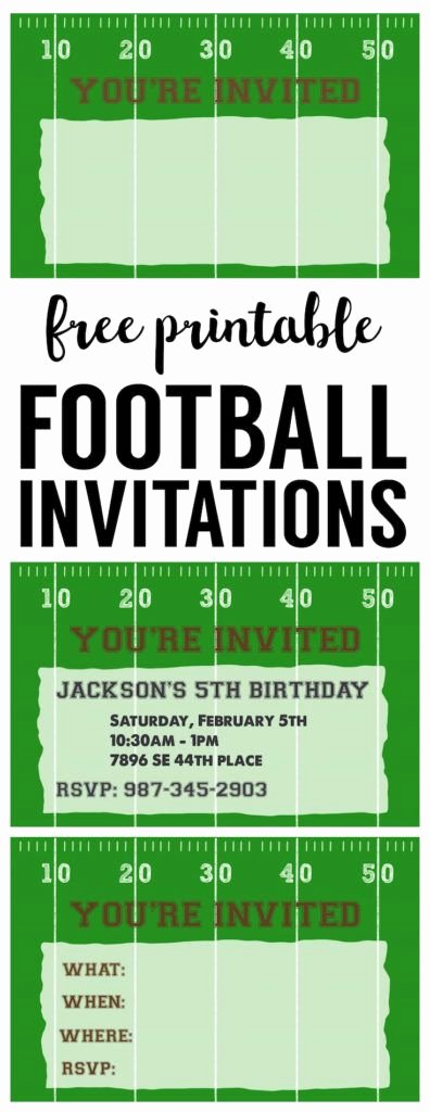 Football Ticket Template Unique 25 Best Ideas About Football Invitations On Pinterest