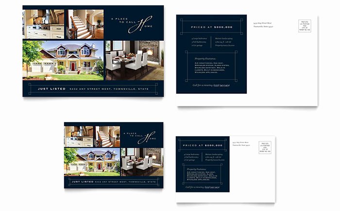 For Sale Sign Template Microsoft Word Fresh Luxury Home Real Estate Postcard Template Word &amp; Publisher