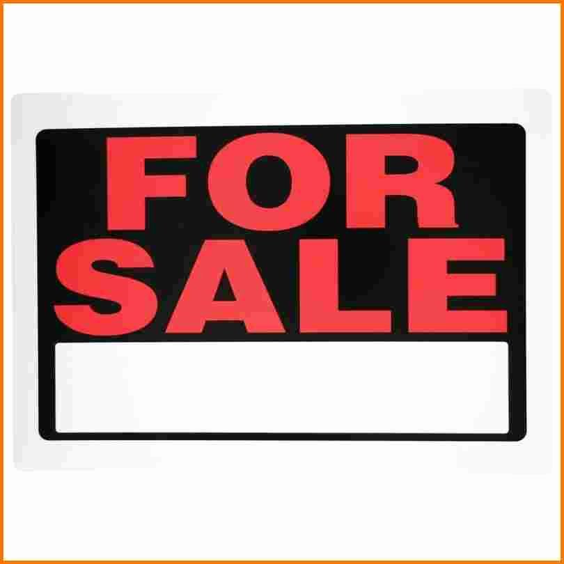 For Sale Sign Template Microsoft Word Luxury for Sale Sign Template