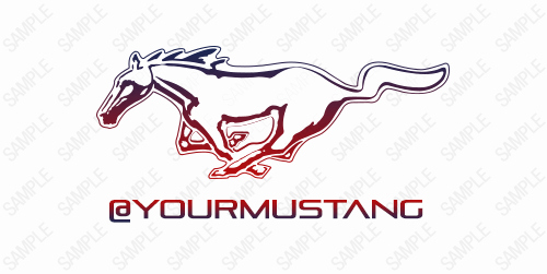 Ford Mustang Logo Vector Awesome Contest ford Mustang Red White Blue Logo