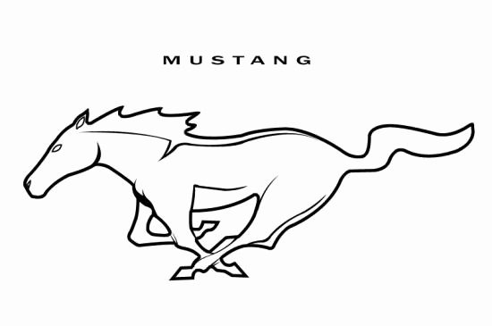 Ford Mustang Logo Vector Lovely ford Mustang Logo Clipart Clipart Suggest