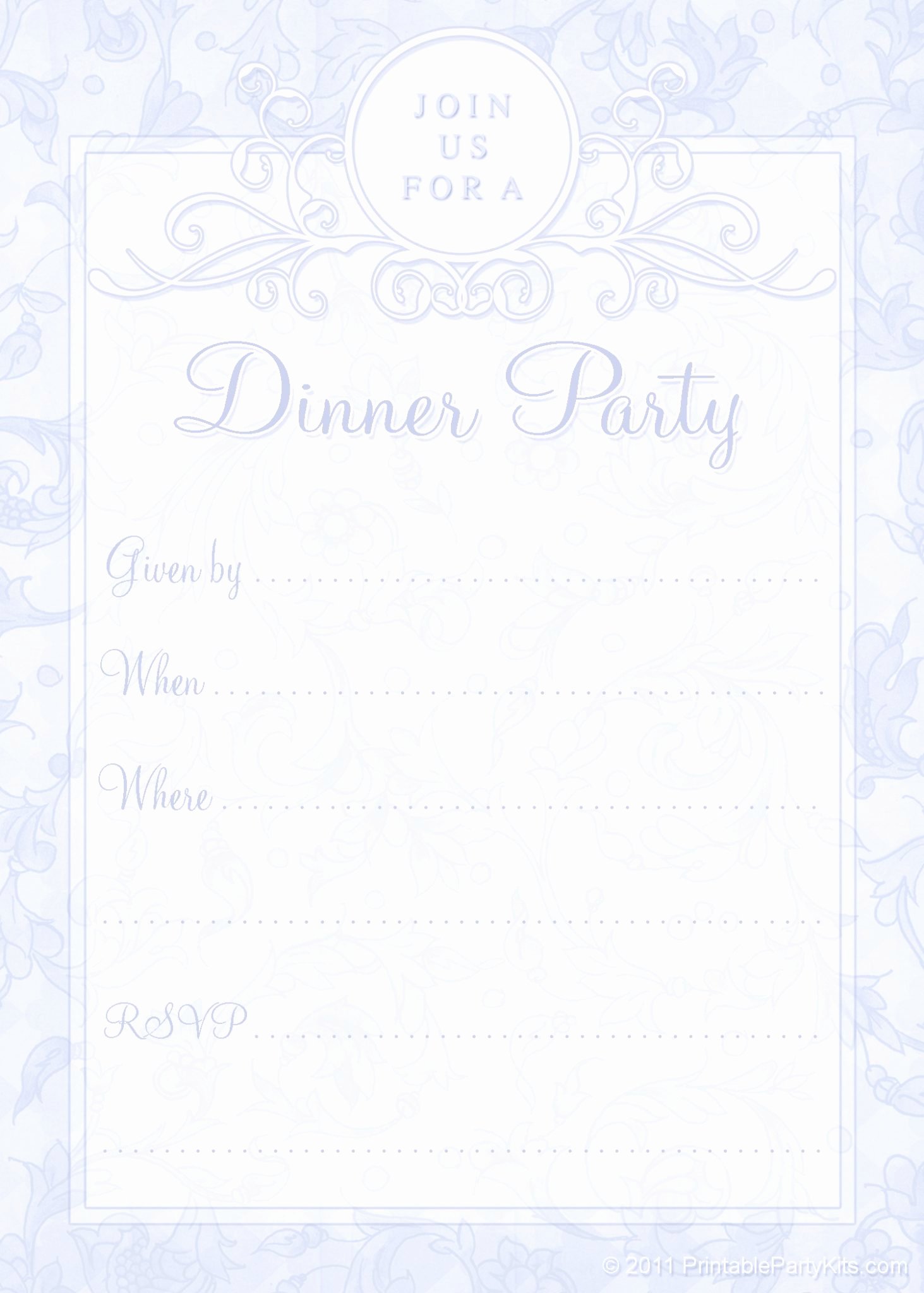 Formal Dinner Invitation Template Best Of Free Printable Dinner Party Invites Printable Party Kits