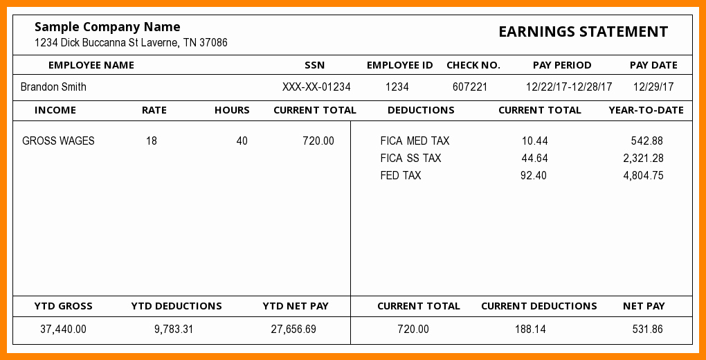 Free 1099 Pay Stub Template Beautiful 5 1099 Pay Stub Template