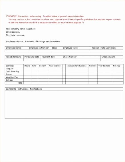 Free 1099 Pay Stub Template Beautiful Pay Stub 1099 Letter Examples Generator for Worker Maker