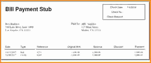 Free 1099 Pay Stub Template Best Of 10 Pay Stub Template for 1099 Employee