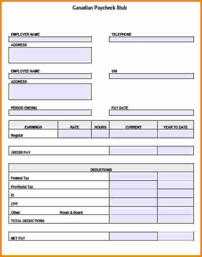 Free 1099 Pay Stub Template Fresh 6 Pay Stub Template for 1099 Employee