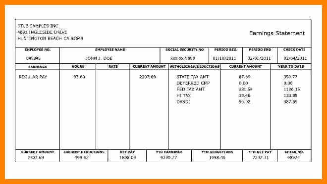 Free 1099 Pay Stub Template Lovely 14 Free 1099 Pay Stub Template