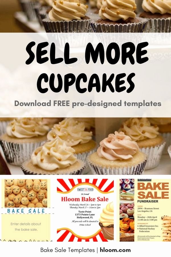 Free Bake Sale Template Fresh 17 Best Images About Bake Sale Flyers On Pinterest
