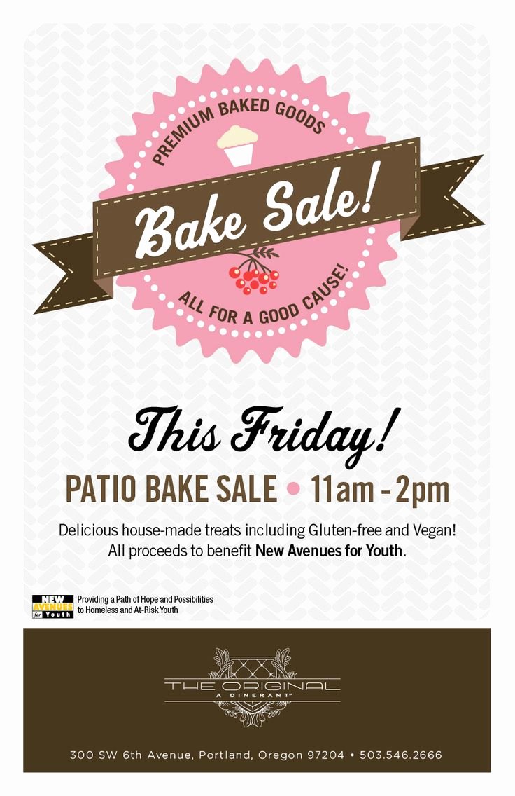 Free Bake Sale Template Unique 25 Best Ideas About Bake Sale Flyer On Pinterest